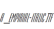 a_Empirial-Italic