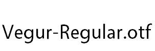 Vegur-Regular