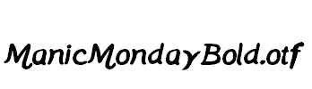 ManicMondayBold