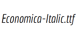 Economica-Italic