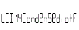 LCD14Condensed