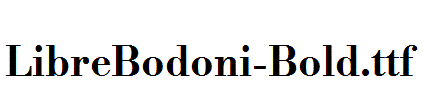 LibreBodoni-Bold