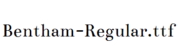 Bentham-Regular