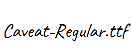 Caveat-Regular