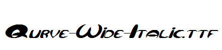 Qurve-Wide-Italic