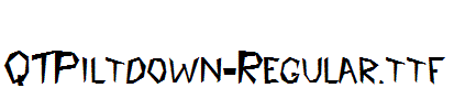 QTPiltdown-Regular