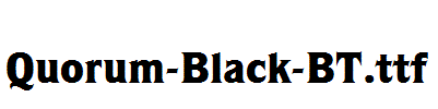 Quorum-Black-BT