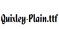 Quixley-Plain