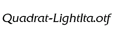 Quadrat-LightIta