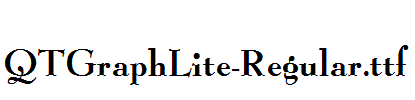QTGraphLite-Regular