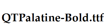 QTPalatine-Bold