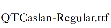 QTCaslan-Regular