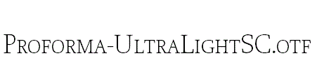 Proforma-UltraLightSC