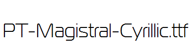 PT-Magistral-Cyrillic