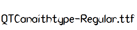 QTCanaithtype-Regular