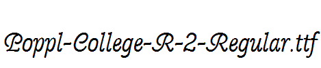 Poppl-College-R-2-Regular