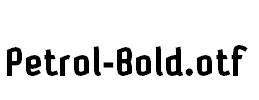 Petrol-Bold