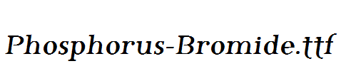 Phosphorus-Bromide