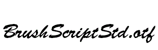 BrushScriptStd