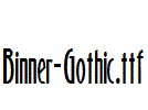 Binner-Gothic