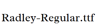 Radley-Regular