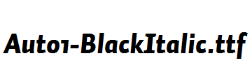 Auto1-BlackItalic
