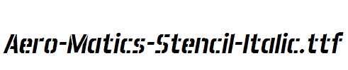 Aero-Matics-Stencil-Italic
