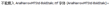ArialNarrowMTStd-BoldItalic