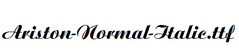 Ariston-Normal-Italic
