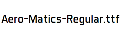 Aero-Matics-Regular