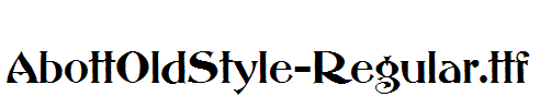 AbottOldStyle-Regular