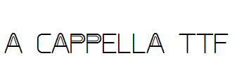 A-CAPPELLA