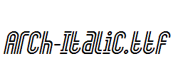 Arch-Italic
