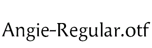 Angie-Regular