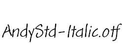 andystd-italic