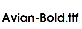 Avian-Bold