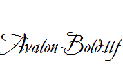 Avalon-Bold