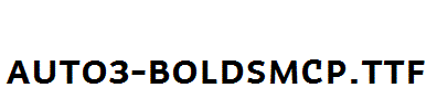 Auto3-BoldSmCp