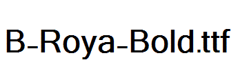 B-Roya-Bold
