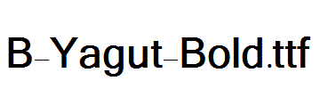 B-Yagut-Bold