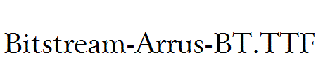 Bitstream-Arrus-BT