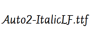 Auto2-ItalicLF