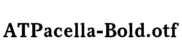 ATPacella-Bold