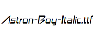 Astron-Boy-Italic