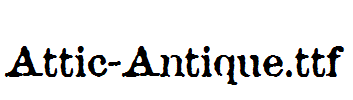 Attic-Antique