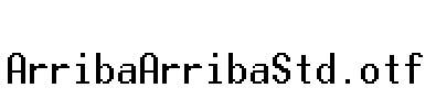 ArribaArribaStd