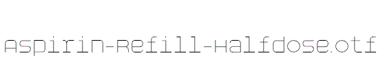 Aspirin-Refill-Halfdose