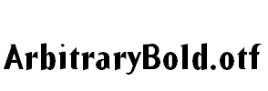 ArbitraryBold