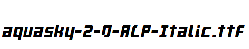 aquasky-2-0-ALP-Italic