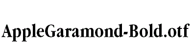 AppleGaramond-Bold